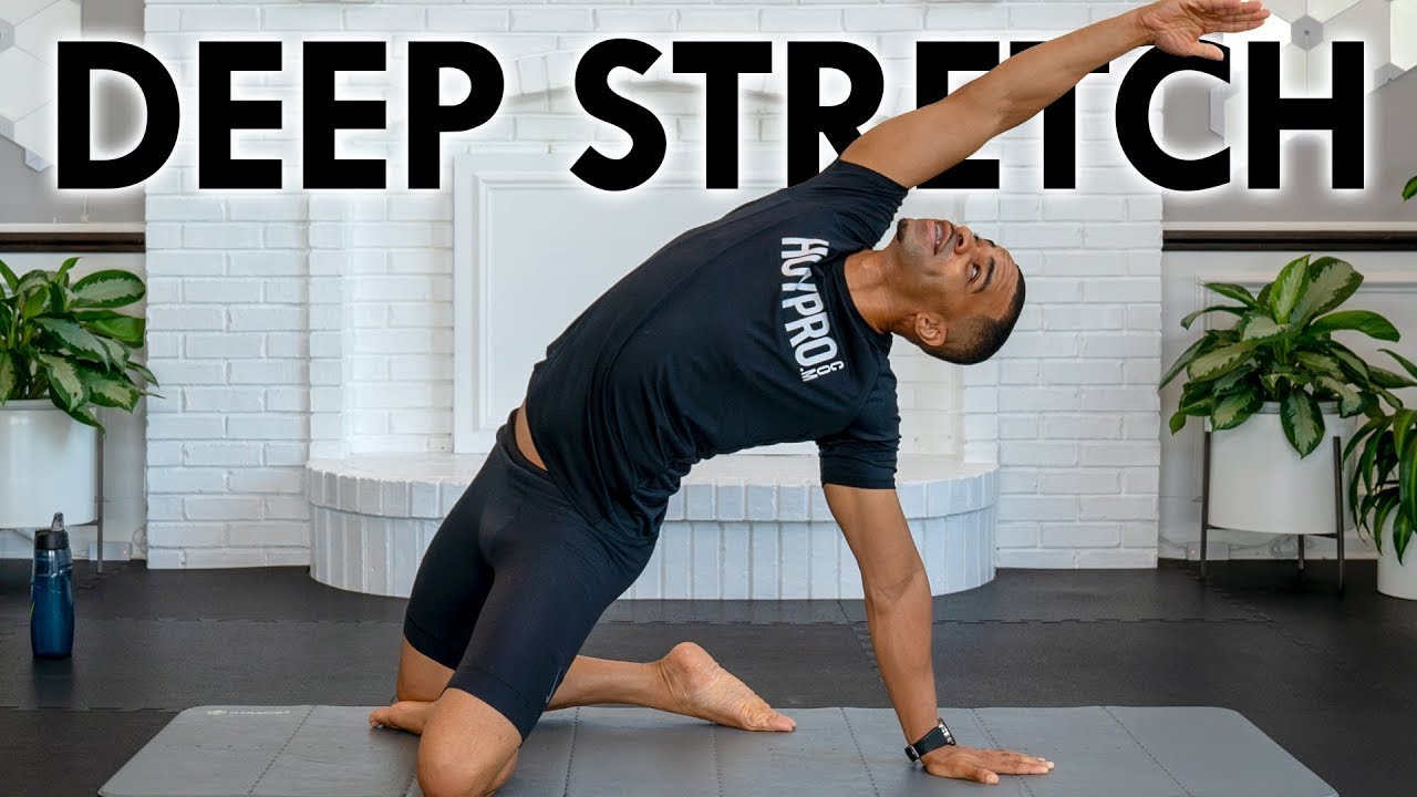 60 Minute Full Body Deep Stretch Yoga Daily Routine for Flexibility and Recovery (100 STRETCHES!)