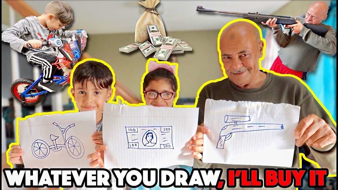 I'll Buy Whatever You Can Draw Challenge!!