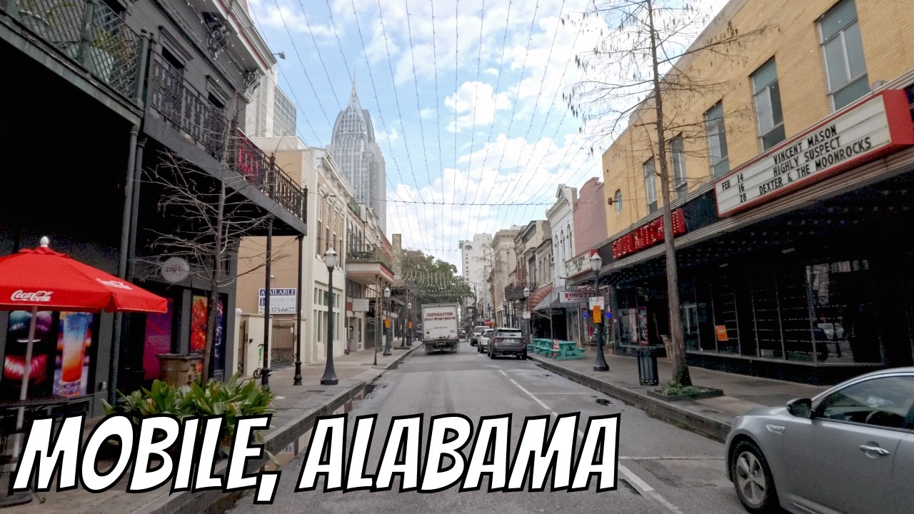 Mobile, Alabama! Drive with me in Alabama!