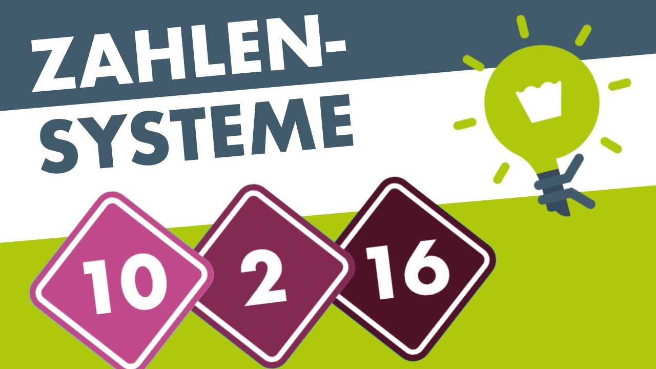 ZAHLENSYSTEME (Dezimal, Binär, Hexadezimal) einfach erklärt