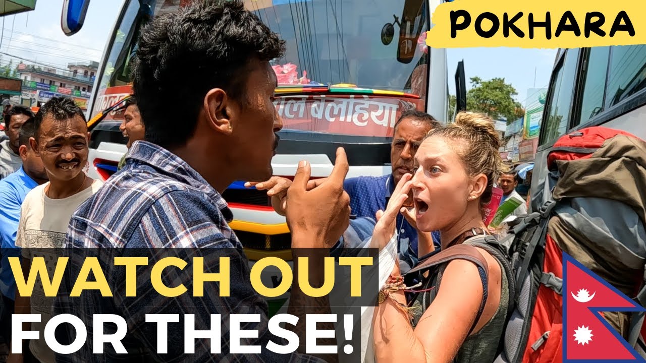 We Didn't Expect This - Taking Bus From Pokhara To Bandipur, Nepal 🇳🇵