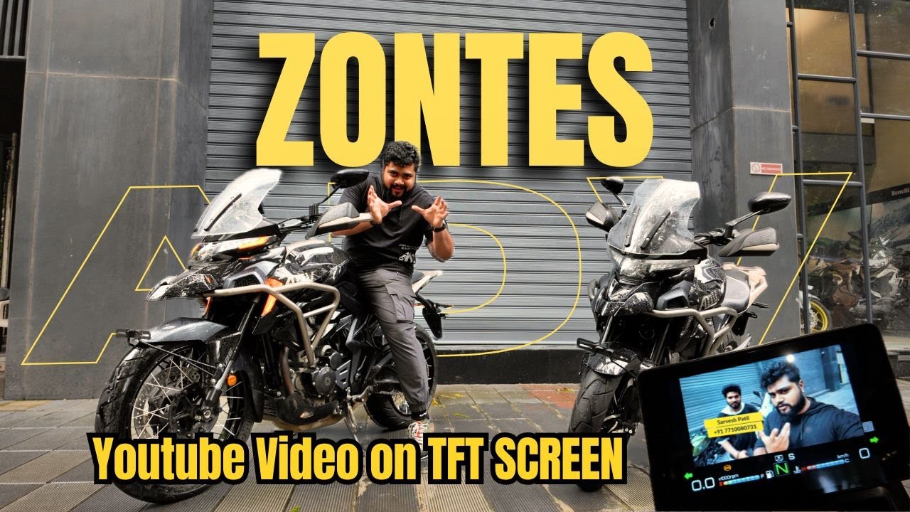 Zontes ADV 350 Top Features at Shree Sai Moto Vault Thane | Adventure Bike with Smart Tech! 