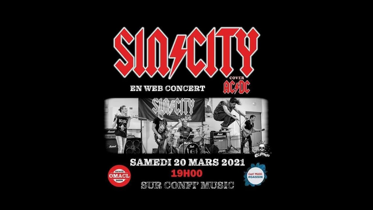 SIN CITY cover ACDC - session LIVE GASSIN CONFI MUSIC