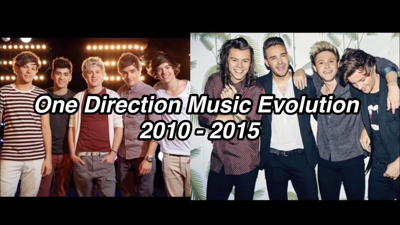 One Direction Music Evolution (2010-2015)