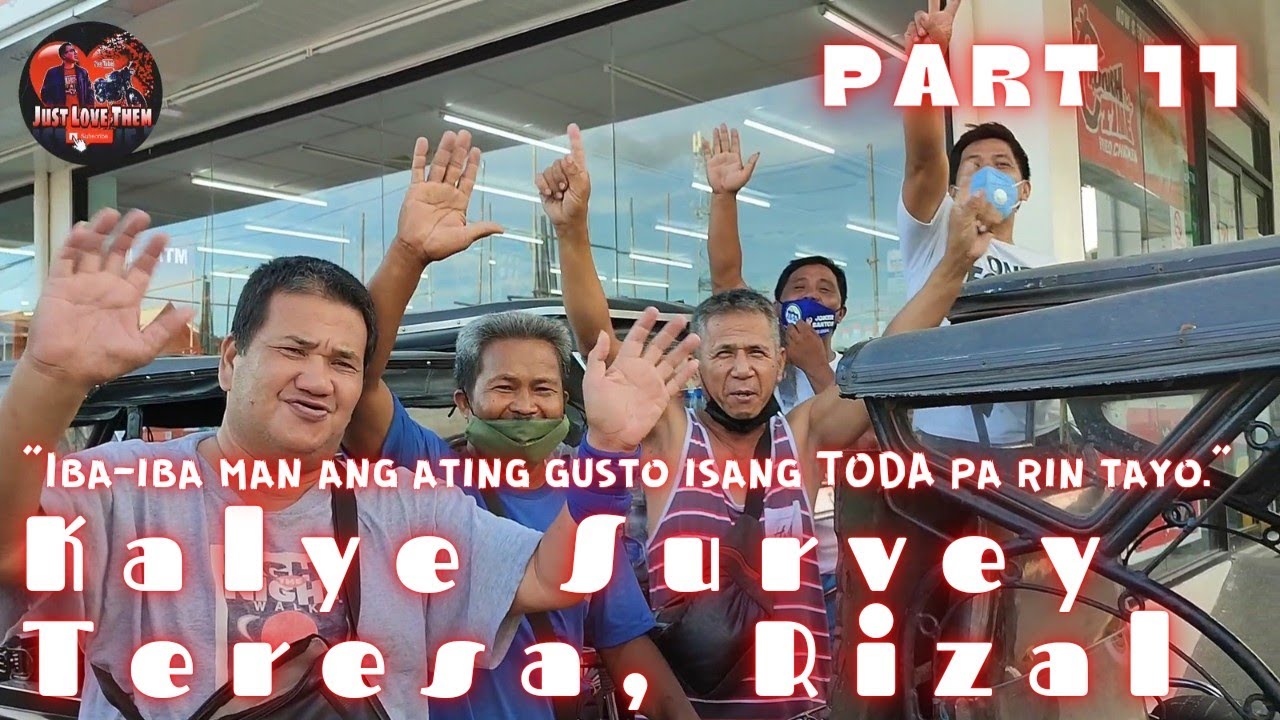 KALYE SURVEY SA TERESA, RIZAL || JUST LOVE THEM || Vlog #79