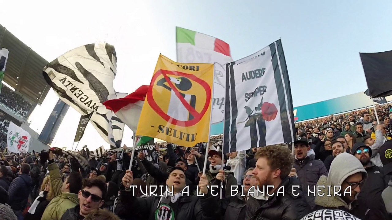 Sassuolo - JUVENTUS: curva sud 29/1/17