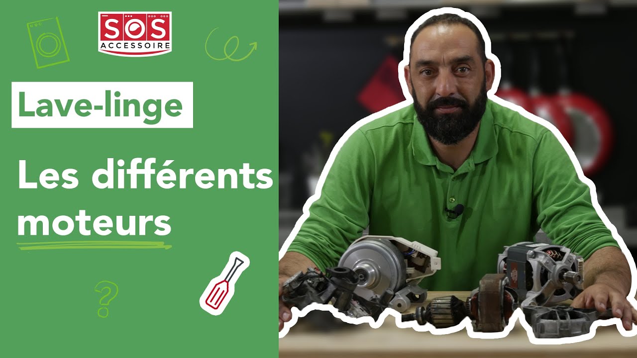 😎 Comment reconnaître le moteur de son lave-linge ? Les différents types de moteurs d'une machine