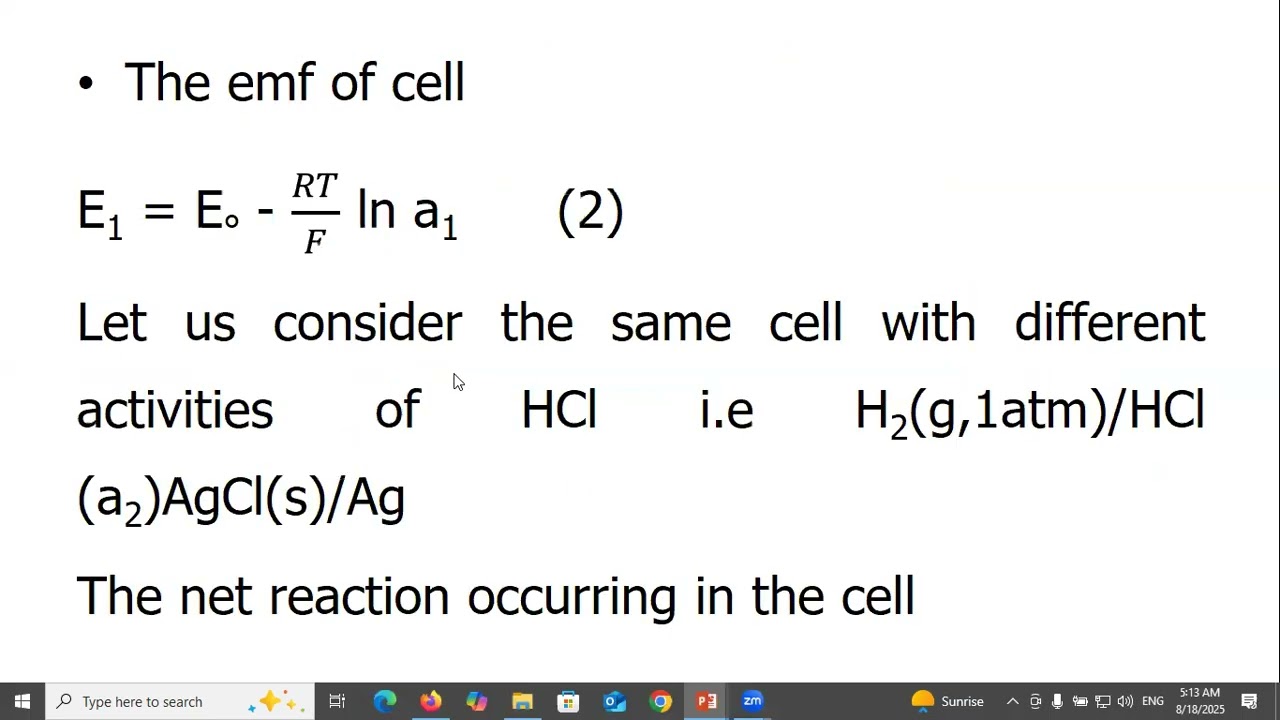 Electrolyte concentration cell without transference