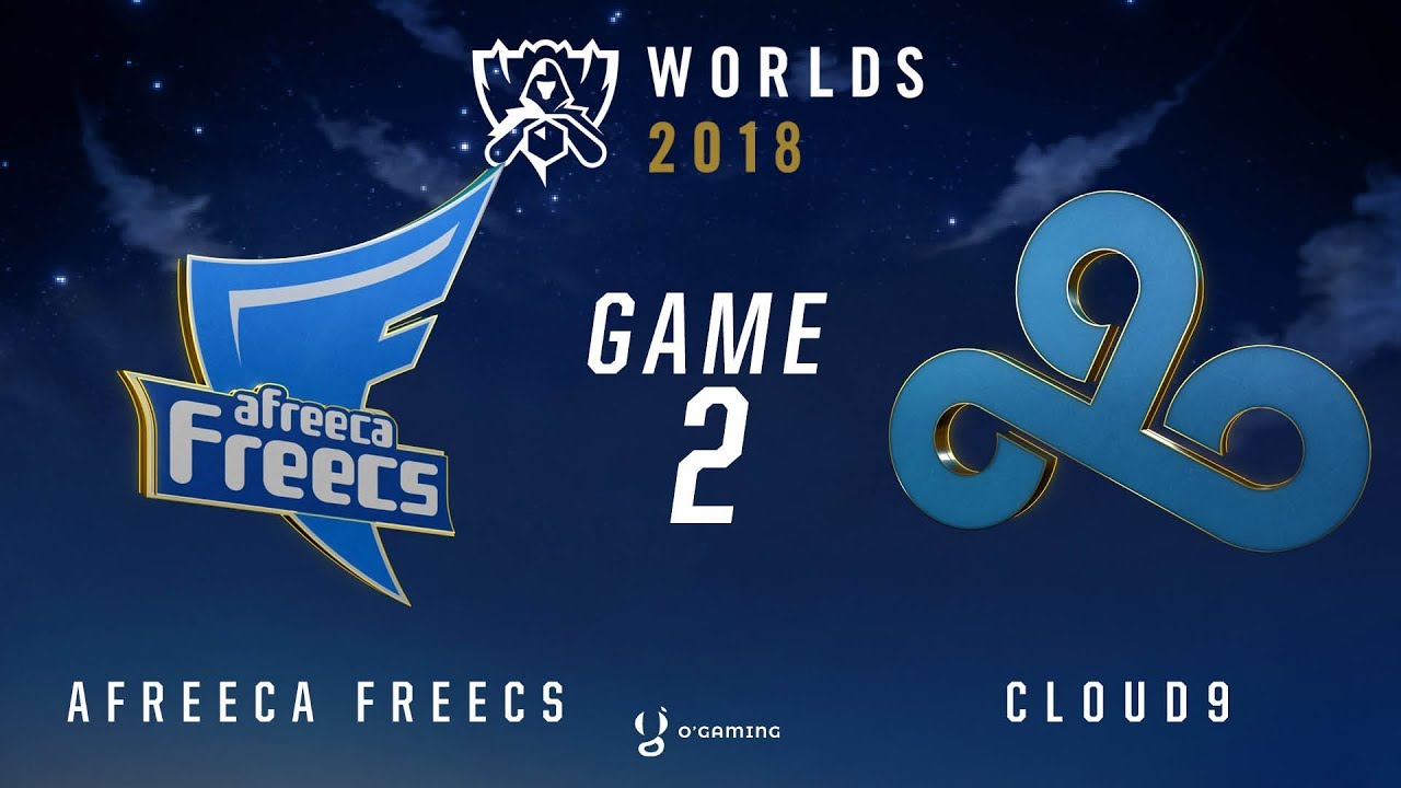 Worlds 2018 - 1/4 - AFS vs C9 - Game 2