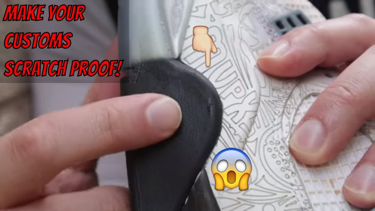 Scratch Resistant Sealer Tutorial I Make your customs LAST I Paint Rubber, Plastic, Leather, & more!