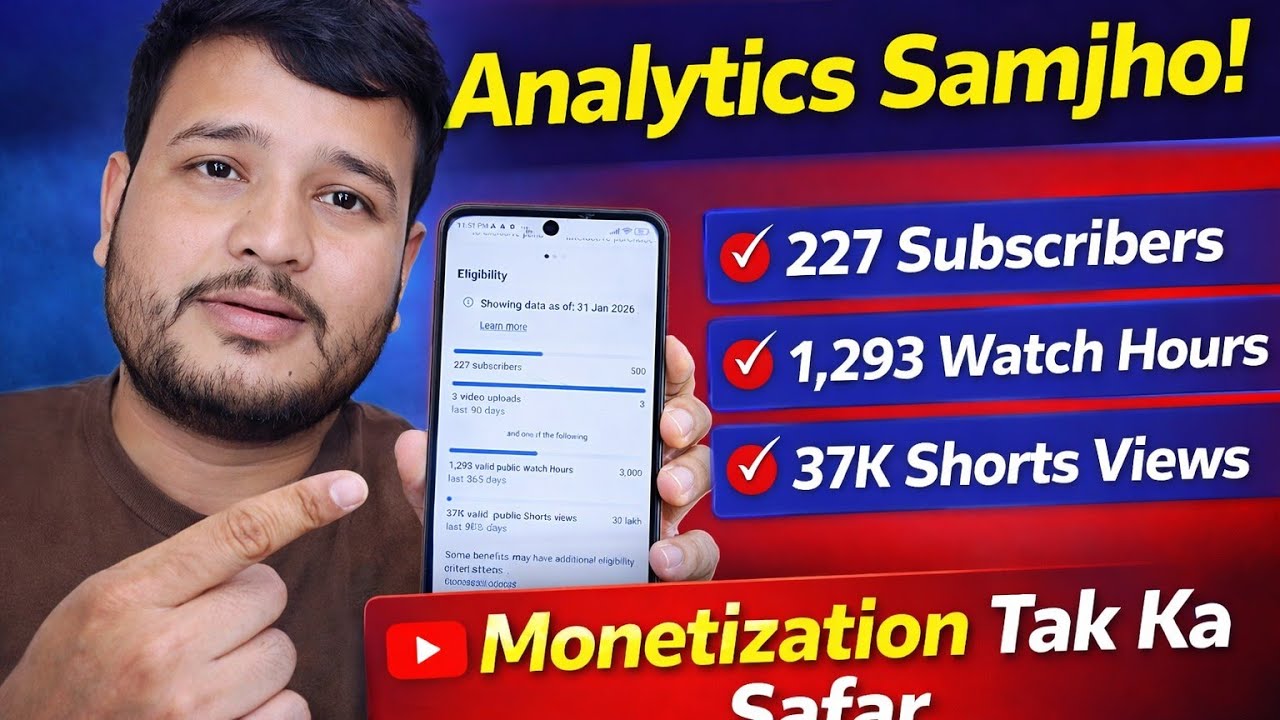 My YouTube Analytics Explained | Subscribers, Watch Time & Monetization Update #digitlink 