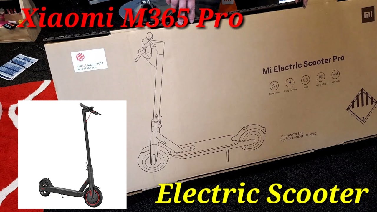 Xiaomi M365 Pro Electric Scooter - Unboxing / Assembly / Test Ride