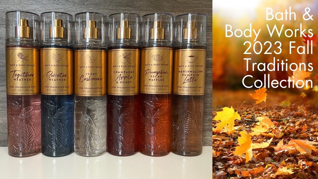 Bath & Body Works 2023 Fall Traditions 🍁 Collection feat. Together Weather