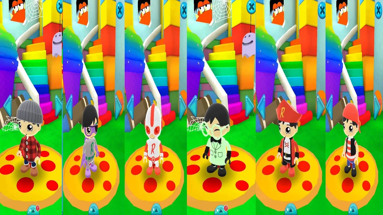 TAG WITH RYAN ALL CHARACTERS UNLOCK FUNNY GAMEPLAY WITH ALL CHARACTERS OLD MIX FUNNY GAMEPLAY