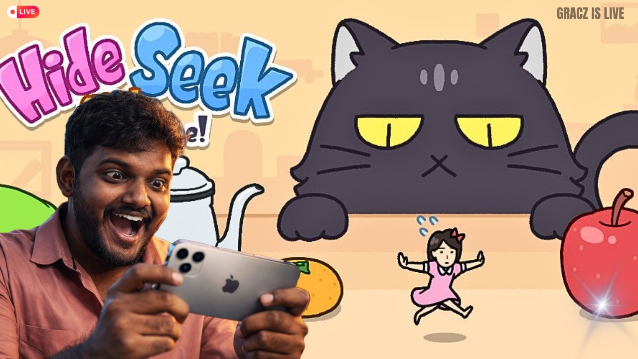 Watch a Live Cat Play Hide and Seek Escape Game #hideandseekgame #trending #viral #youtube