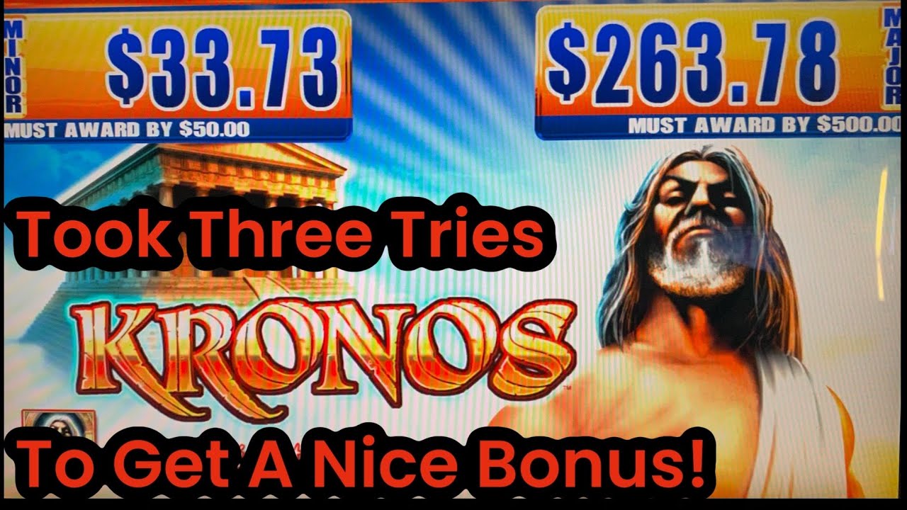 KRONOS Slot Machine | God of Titans or God of &ldquo;Tri&rdquo;-tans?