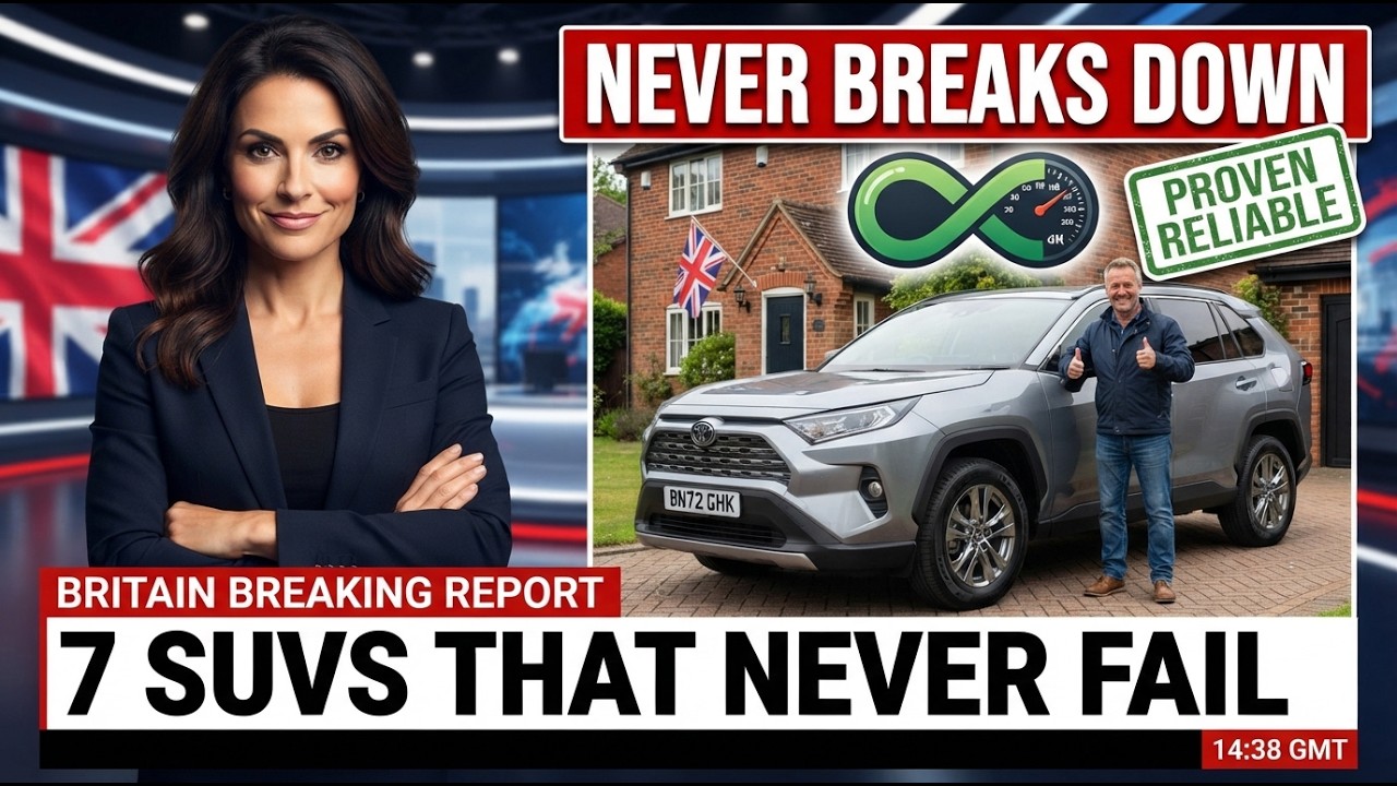 7 SUVs that almost NEVER break down in the UK &ndash; Buy one, keep it forever!