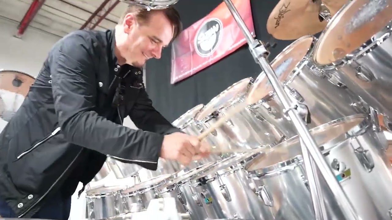 Gavin Harrison plays the Ludwig Monster #drums