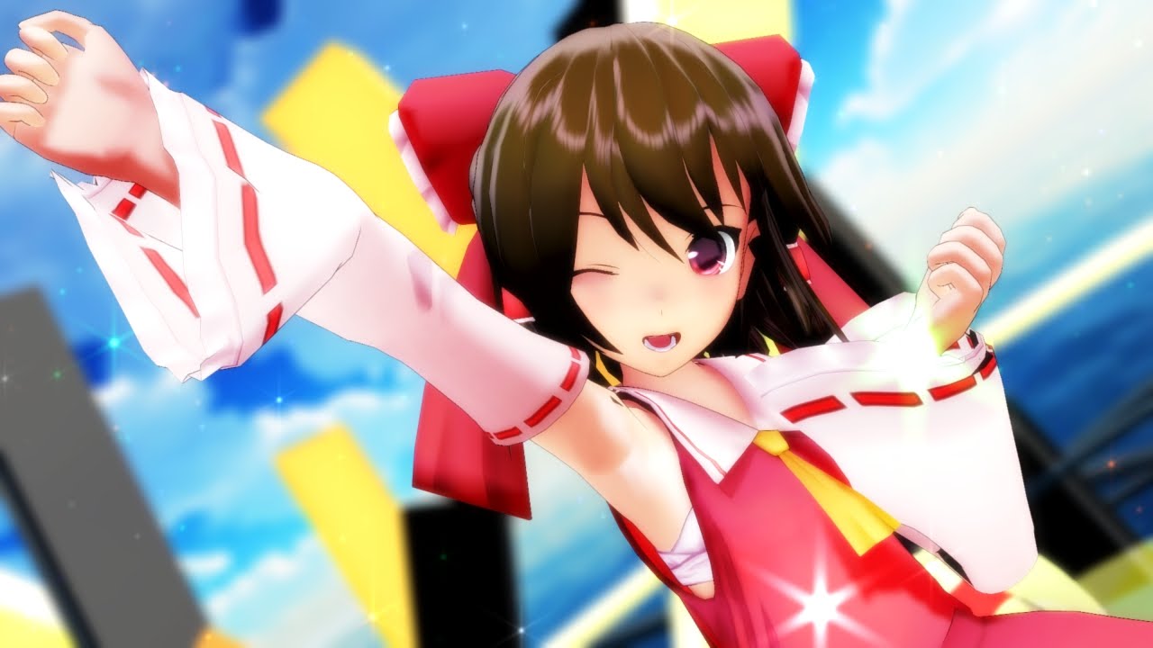 【東方MMD】 霊夢さんで有頂天ビバーチェ
