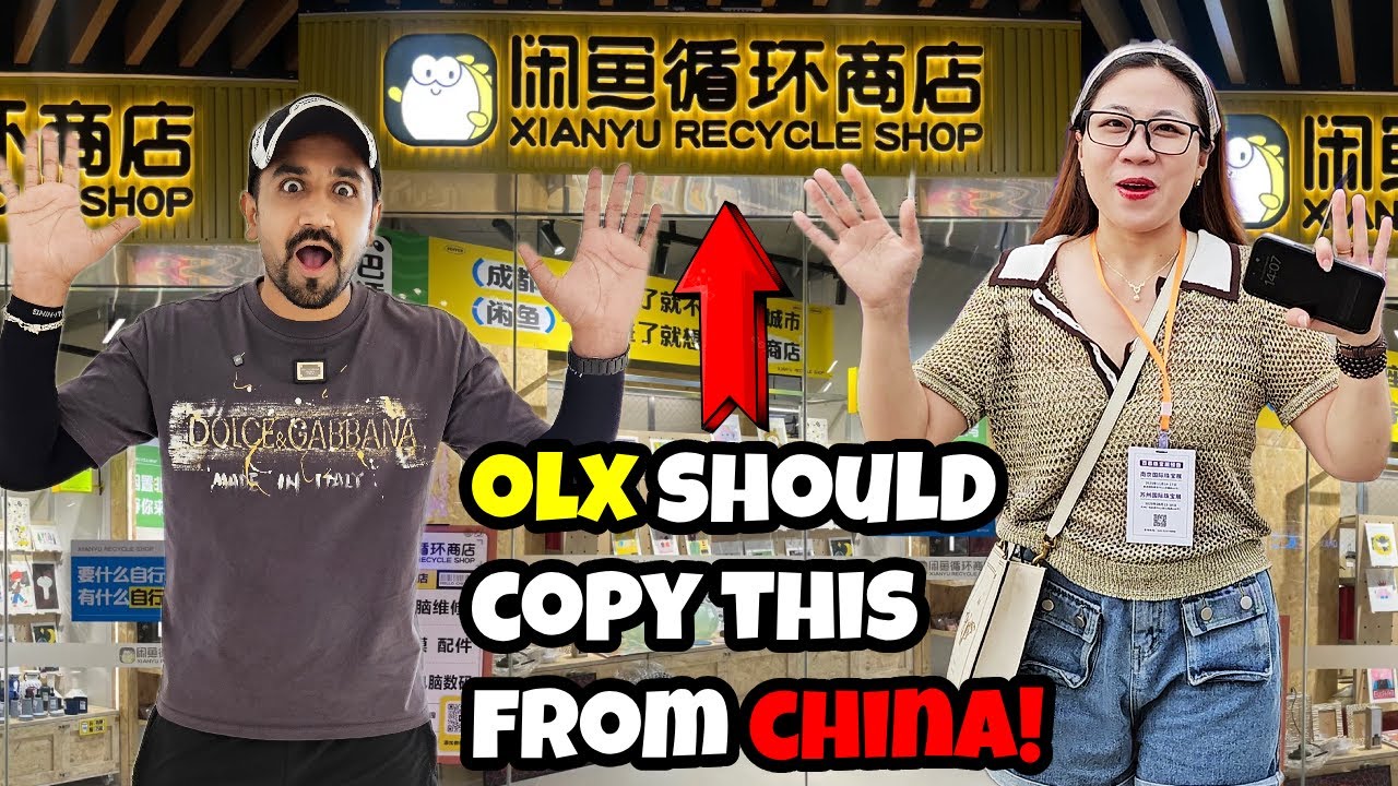 SECOND HAND Shop in China Just Like OLX – This Could Work in Pakistan!