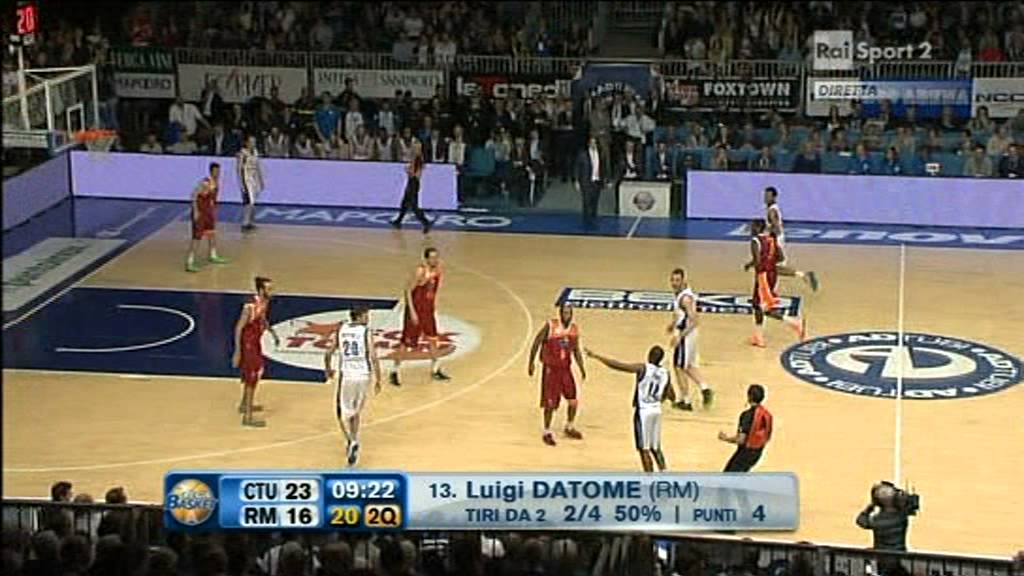 Lenovo Cantu - Virtus Acea Roma semifinale №4 1st half