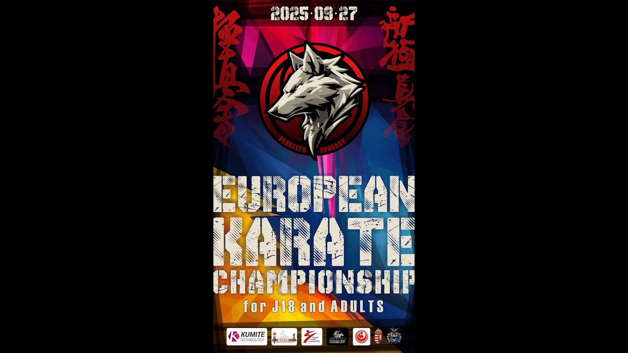 2025 European Karate Championship J18 and Adults Tatami 2