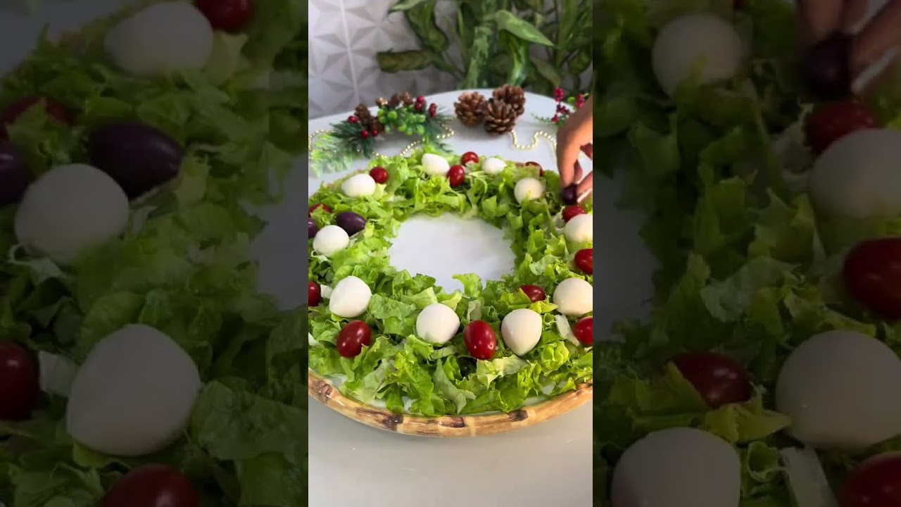 Pratos decorativos para Natal #shorts #natal #comida #diy  #merrychristmas #viralvideo #viralshorts