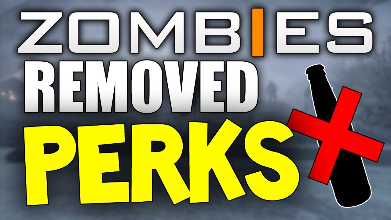 COD Zombies - Removed Perk-A-Colas (Perks)
