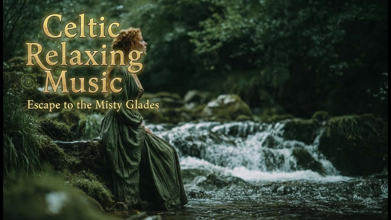 Enchanted Celtic Female Vocals 🍃 Soothing Irish Folk Songs with Harp and Ocean Breeze
