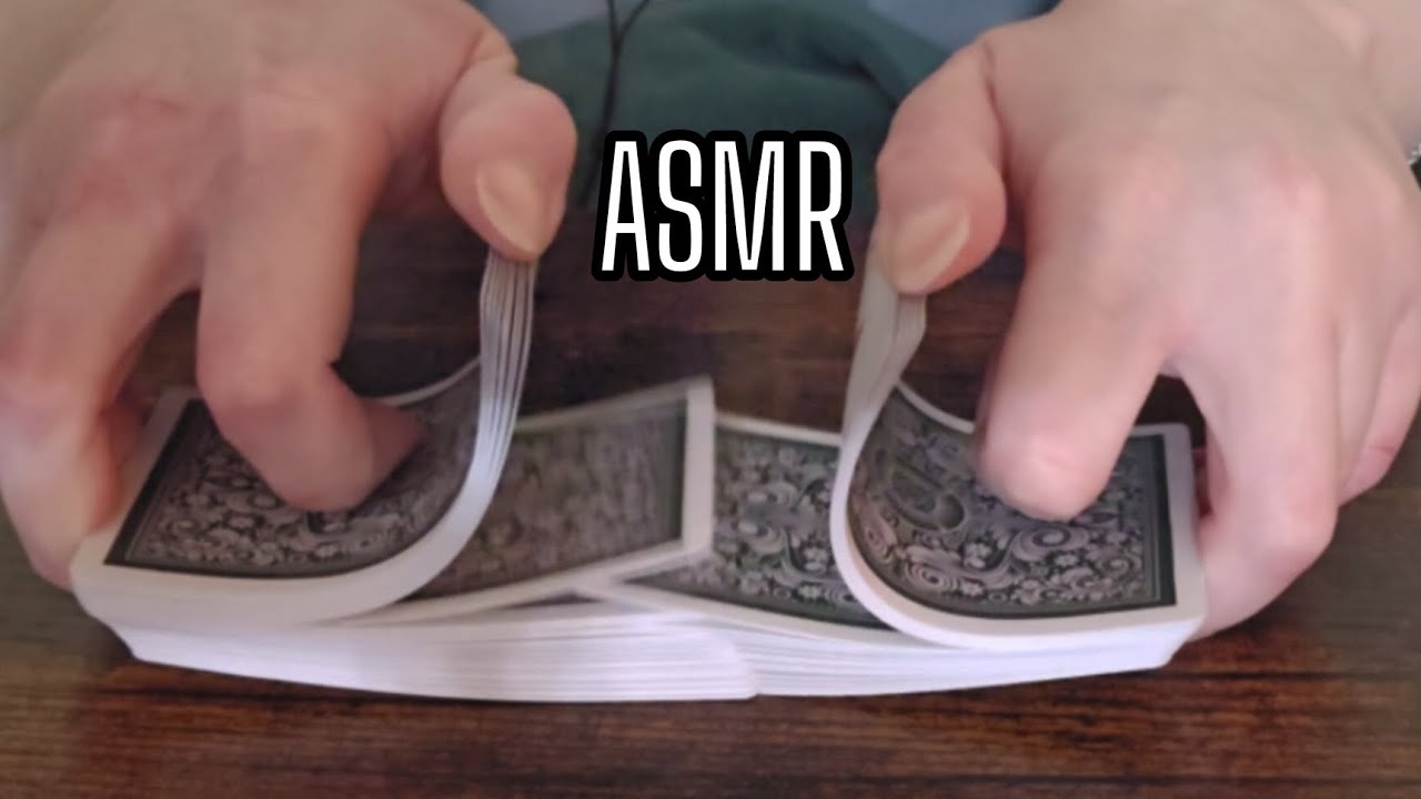 ASMR | Shuffling a Deck of Cards (with Whispers)