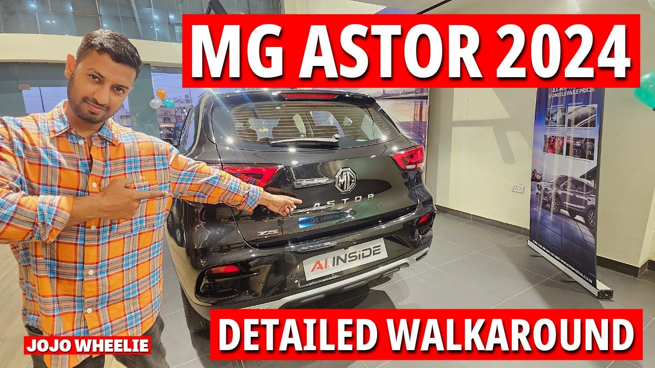 2024 Facelift  MG Astor Select Variant-Detailed Walkaround | Interior and Exterior Features Price