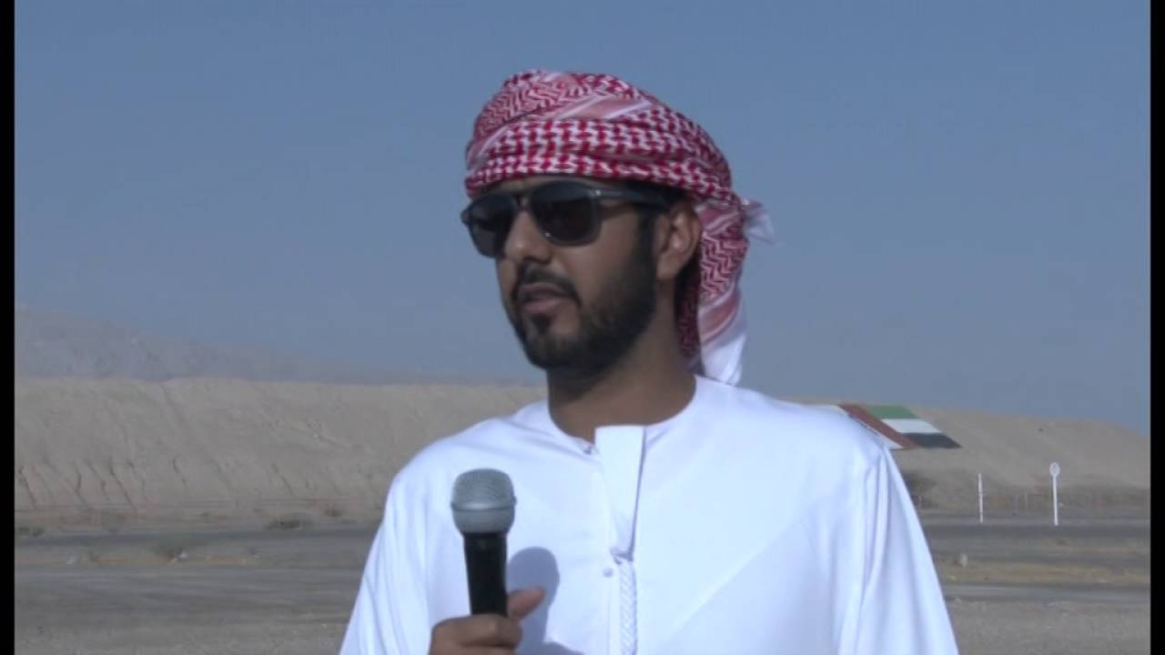 المقابلة مع فائز مشاغب في سباق الهجن في قروب راعي شاهين تاريخ 1-9-2016