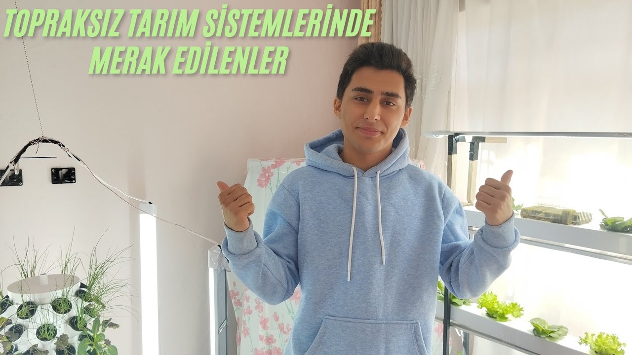 Topraksız Tarım Ekipman Tanıtımı & Bitki Yetiştirme Bilgileri (Dikey Ve Yatay Sistem)