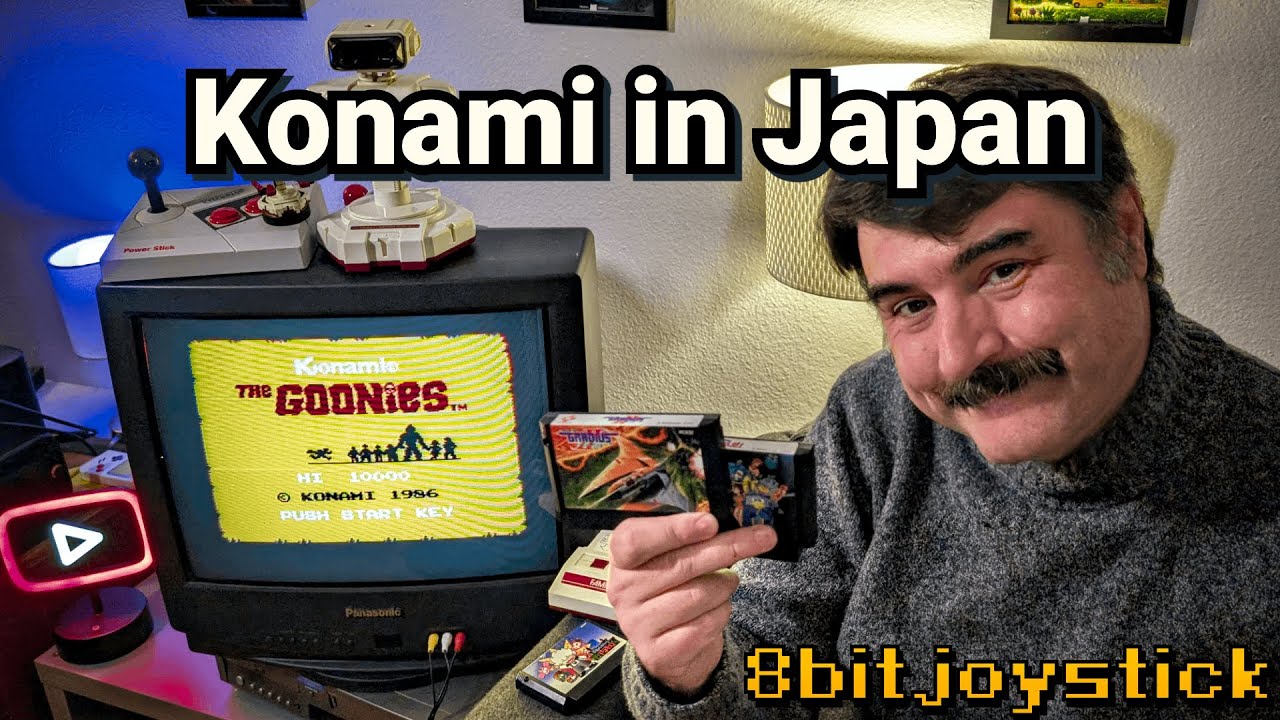 Уголок ретро-телевизоров: «Балбесы», «Контра» и многое другое! (KONAMI в Японии)
