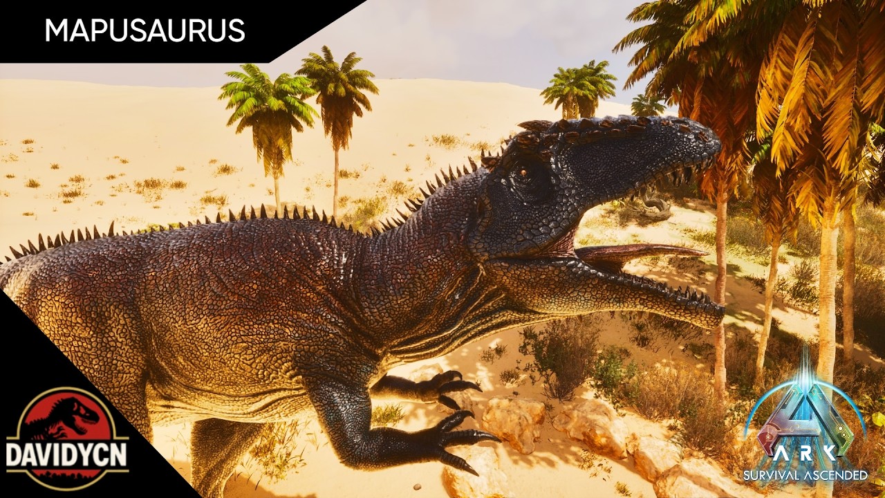 COMO DOMESTICAR A TU MAPUSARUS En Ark | Mapusaurus (MrTroodons Giga Rework)| Como domesticar a tu..