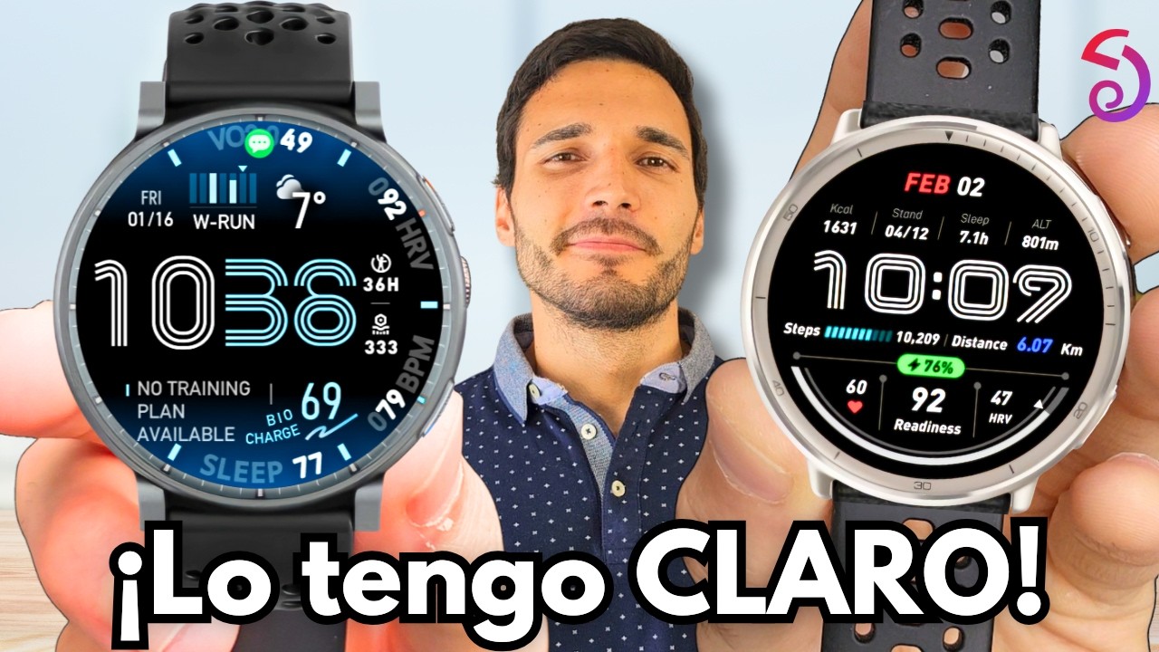 Amazfit Active Max vs Active 2 💥 ¿Cuál es MEJOR después de probarlos?