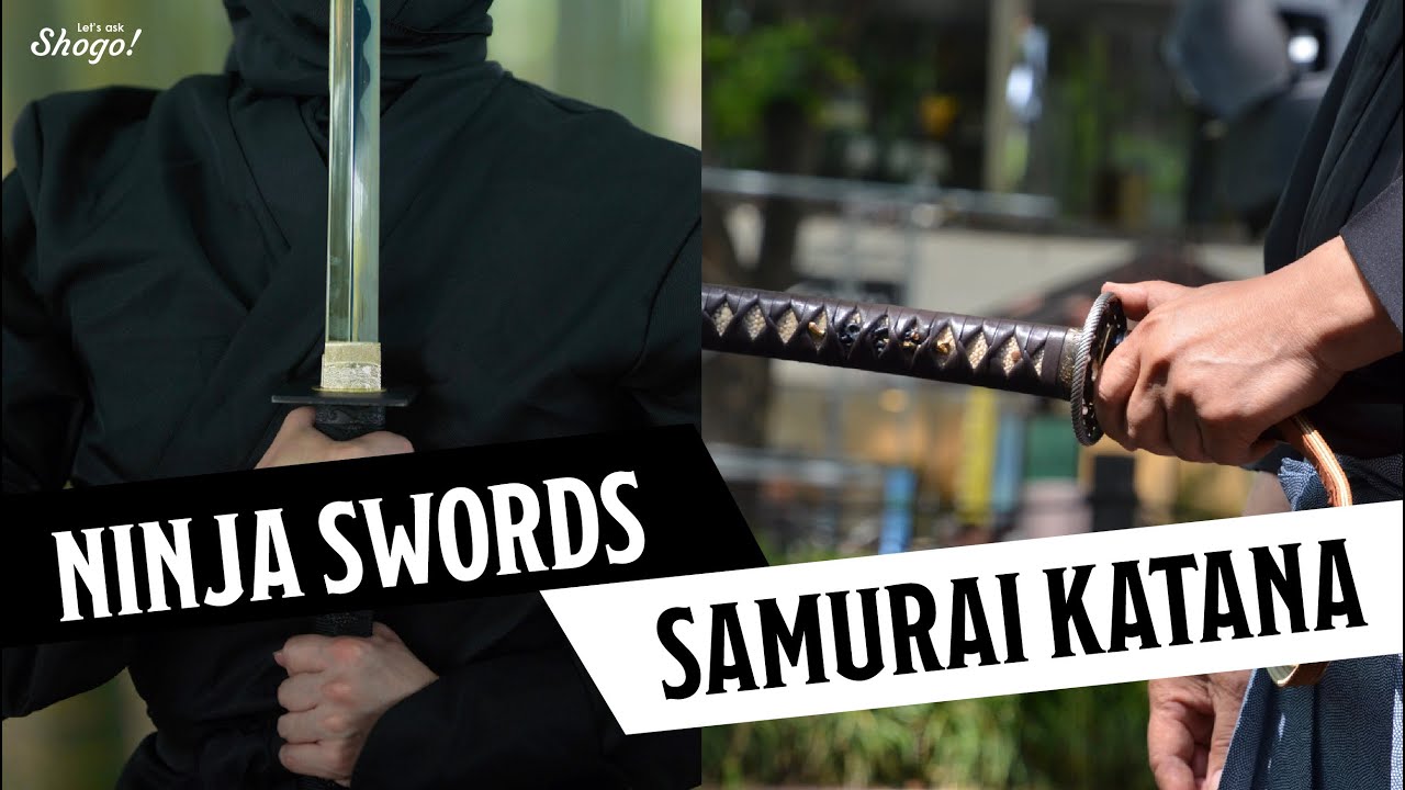 The 3 Surprising Differences Between Katana and Ninja Swords