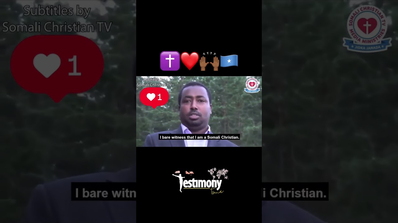 Testimony ✝️🙌🏾🇸🇴 of brother AbdiHakim! #somalichristian
