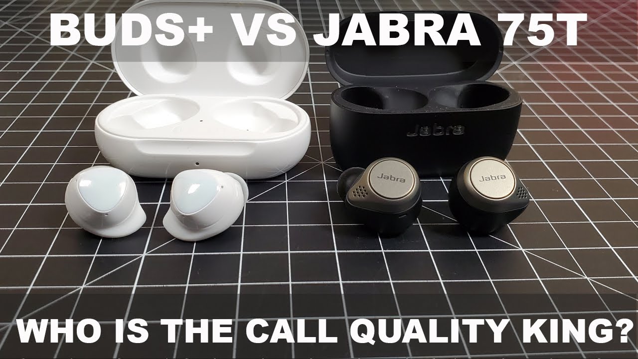 Samsung Galaxy Buds+ Vs Jabra Elite 75T | Who is the call quality King?