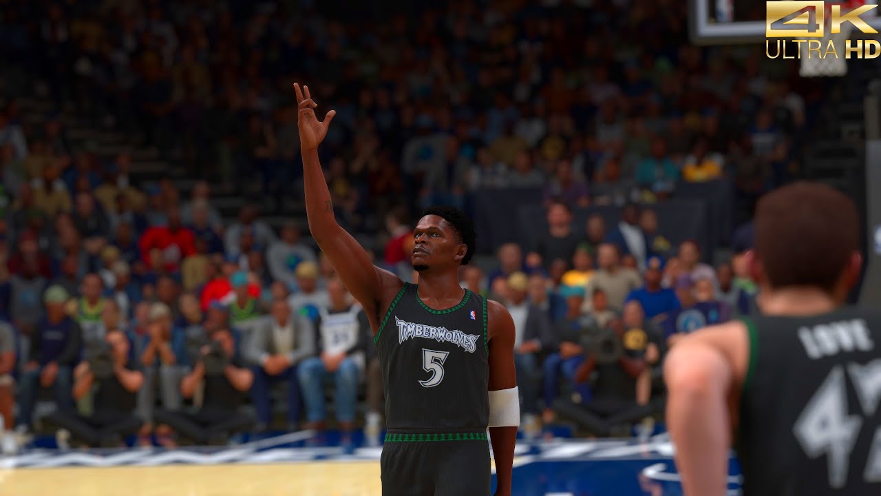 NBA 2K25 (PS5) All-Time Warriors vs. All-Time Timberwolves [4K ULTRA HD | GODLIKE QUALITY]
