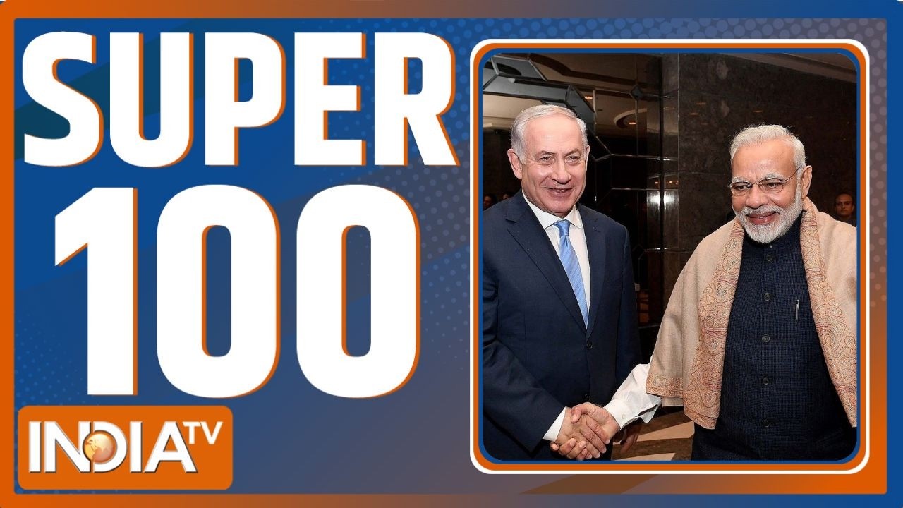 Super 100: अभी तक की 100 बड़ी खबरें, फटाफट | PM Modi Israel Visit |Swami Avimukteshwaranand | Kerala