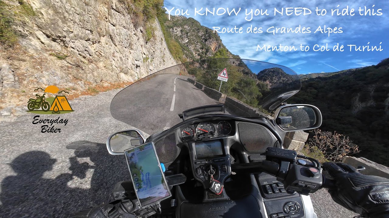 Route des Grandes Alpes Menton to col de Turini