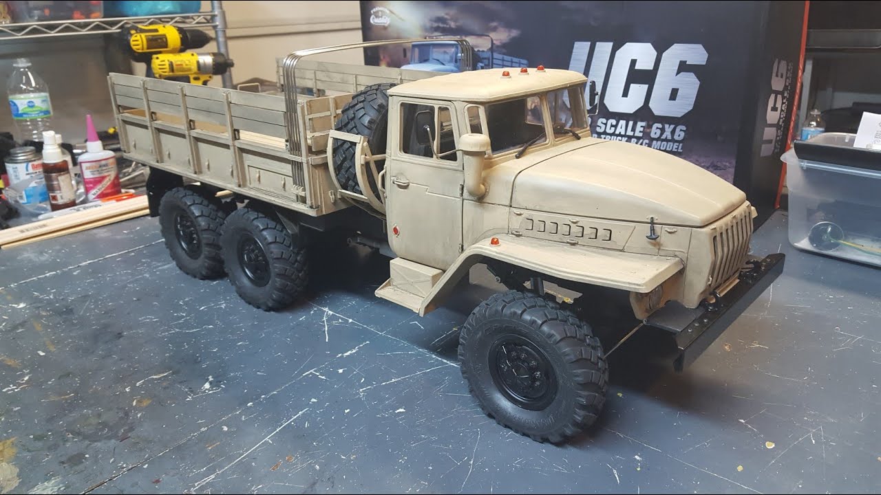 CROSS RC UC6 Ural 6x6 RC Truck Build & Review (Part 4)