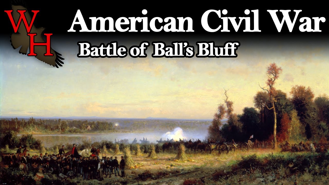American Civil War: Battle of Balls Bluff - 