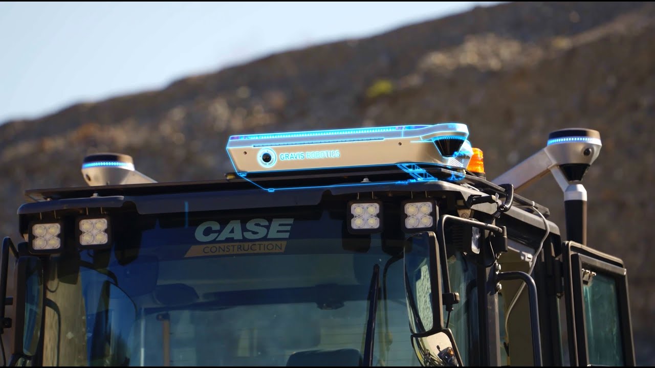 Autonomous Wheel Loader in Action: Gravis Robotics x CASE Construction