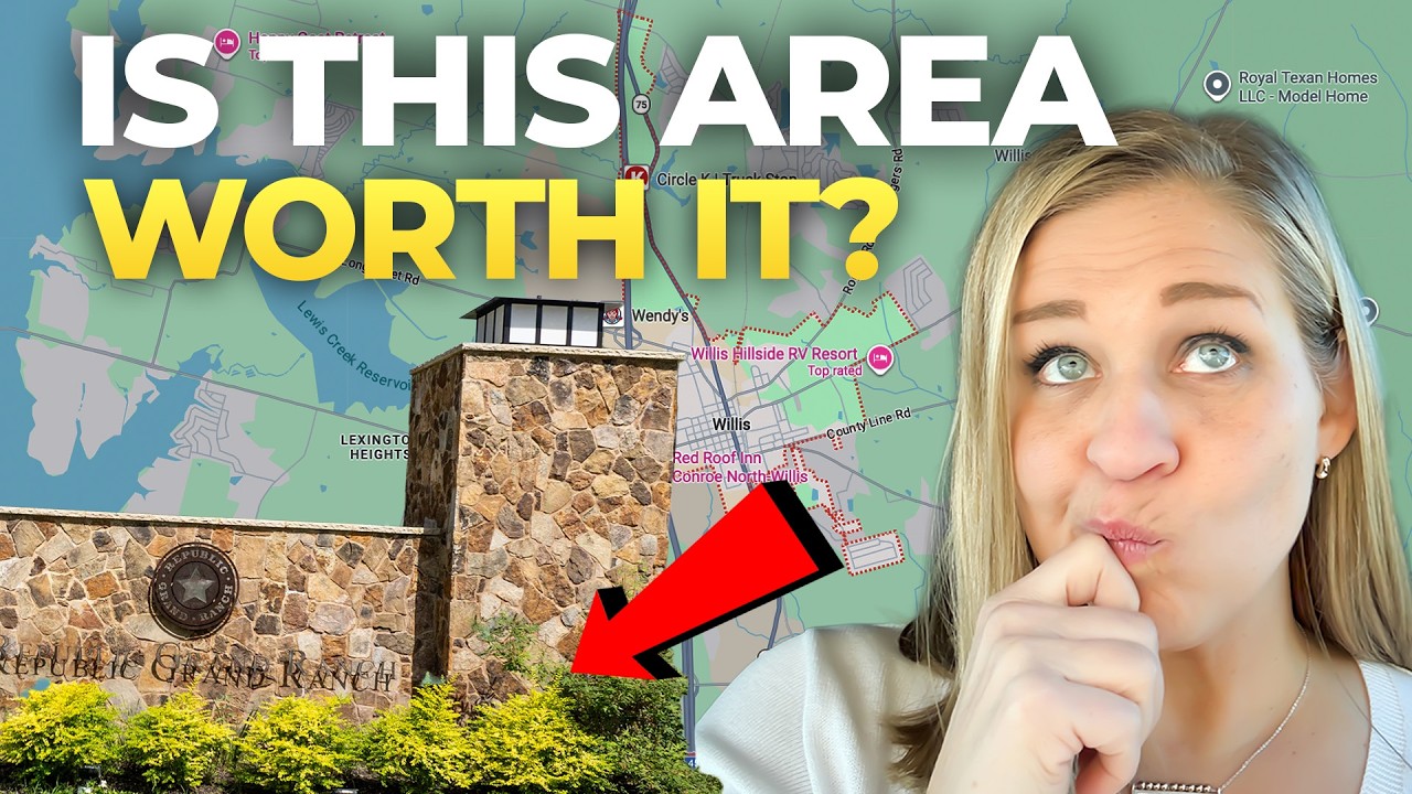 Переезжаете в Уиллис, штат Техас? ⚠️ Посмотрите это видео, прежде чем выбрать Republic Grand Ranch.