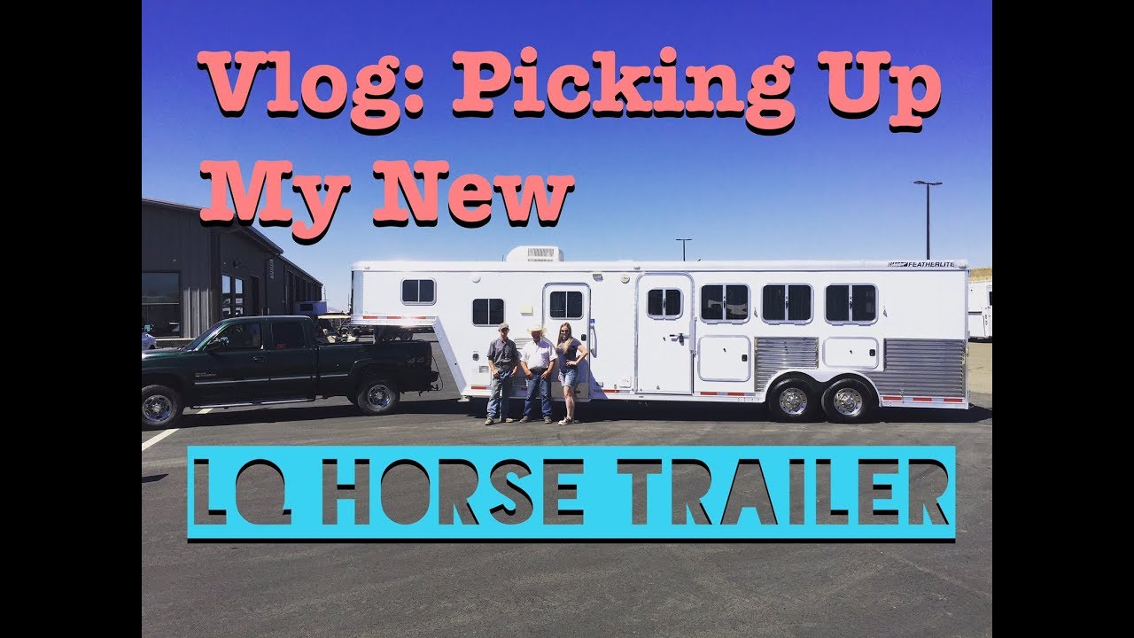 The Mounted Shooter Vlog | My New Horse Trailer