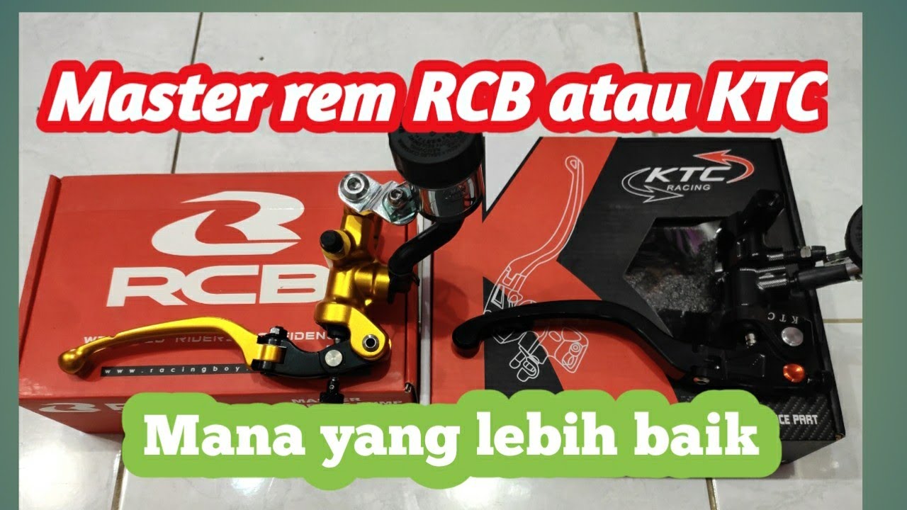 Master rem RCB dan KTC/Kitaco mana yang lebih baik
