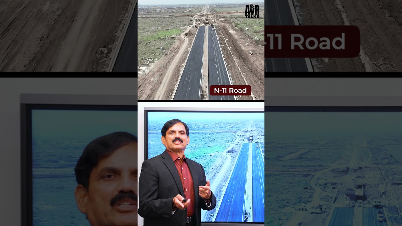Amaravati Infrastructure Update: N11 Road and 58 Bridge Network | AVR Talks