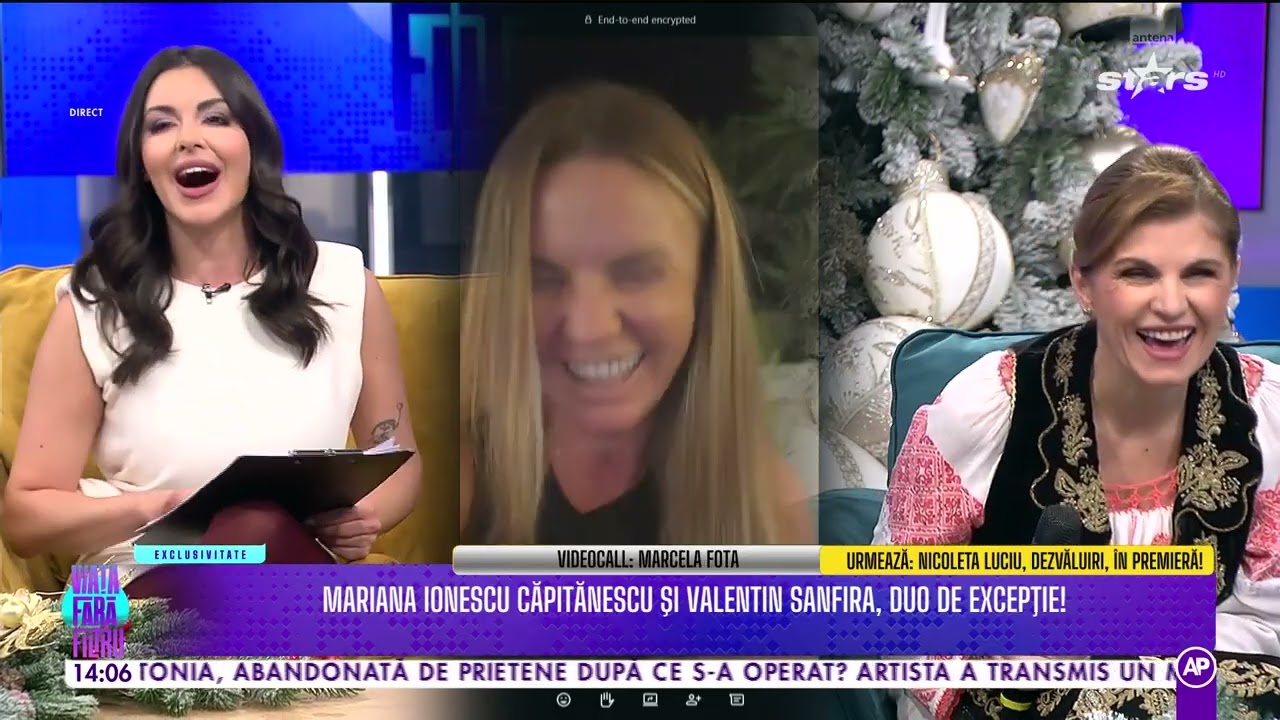 Mariana Ionescu Căpitănescu și Valentin Sanfira, duo de excepție